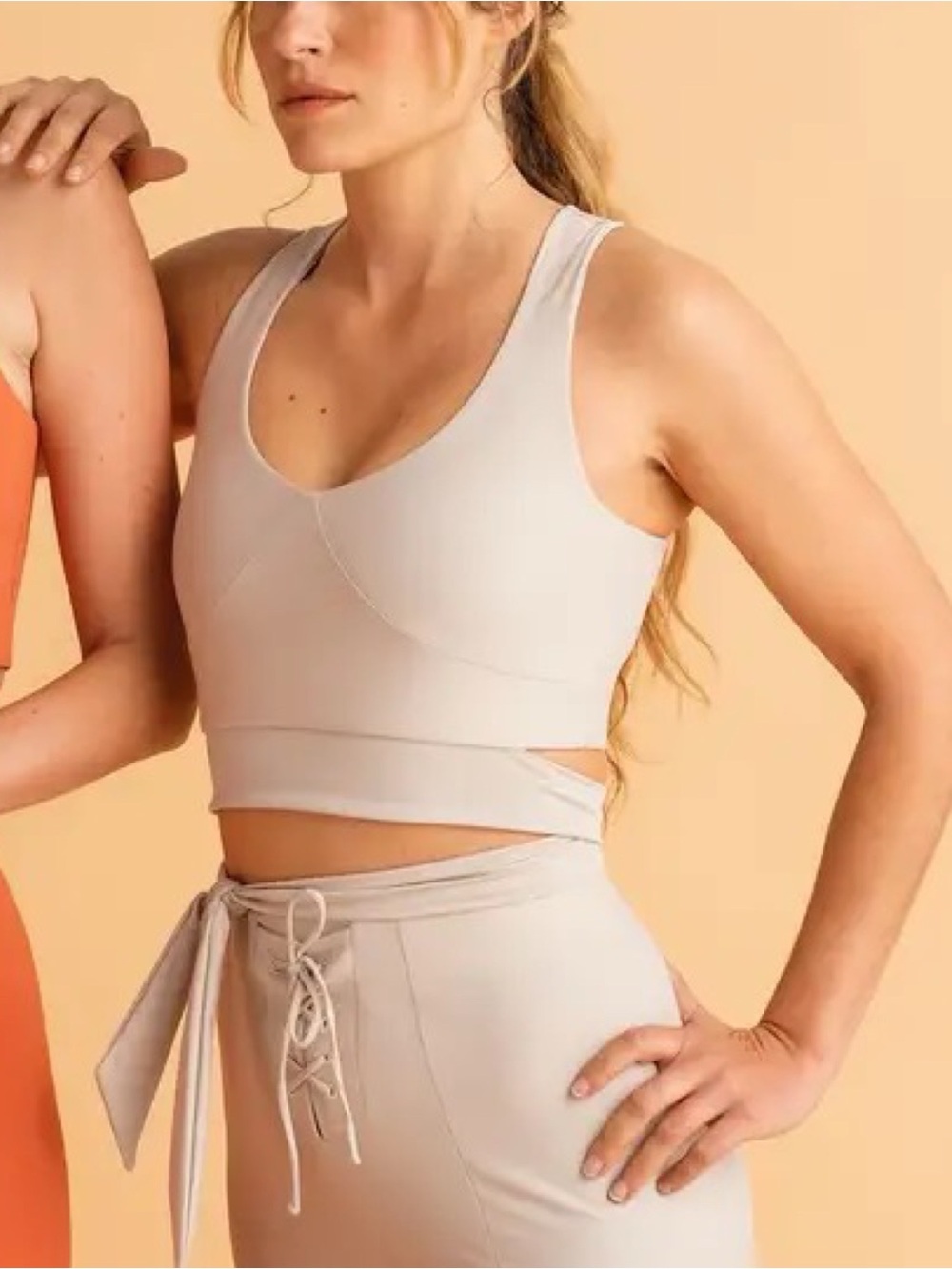 Manola Top Dart Rib Sz S In Summer Sand NWT